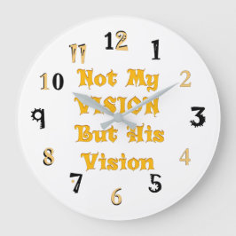 Mooie gouden wijzerplaat grote klok