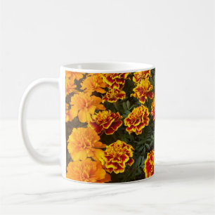 Mooie goudsbloemen koffie Mok