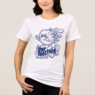 Mooie grafische T-shirt voor vrouwen en tiener mei