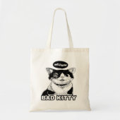 Mooie grappige coole kat 1 tote bag (Voorkant)