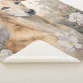 Mooie Greyhound Sherpa Deken (3/4)
