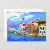 Mooie Griekse kaart (Voorkant / Achterkant)