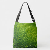 Mooie groene achtergrond crossbody tas (Voorkant)