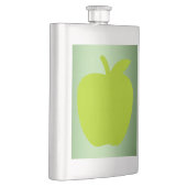 Mooie groene appelsilhouet flacon (Rechts)