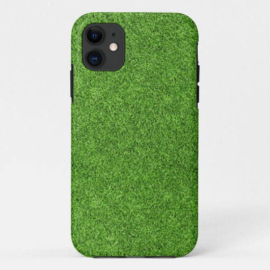 Mooie groene grastextuur vanaf golfbaan Case-Mate iPhone case (Achterkant)