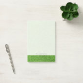 Mooie groene grastextuur vanaf golfbaan post-it® notes (Kantoor)