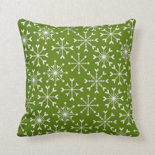 Mooie, groene kerstpiloot! kussen