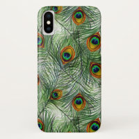 Mooie groene Peacock-doether