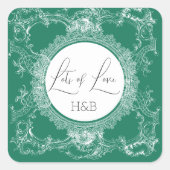 Mooie groene sticker (Voorkant)