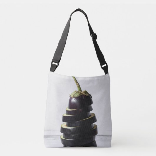 Mooie groenten en fruit crossbody tas (Voorkant)