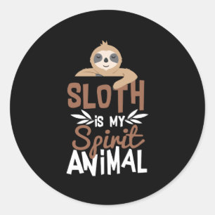 Mooie groet is mijn dikke dikke vingerafdruk ronde sticker