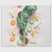 Mooie groeten cadeaupapier (Vlak)