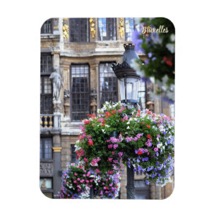 Mooie Grote Markt van Brussel, België Magneet