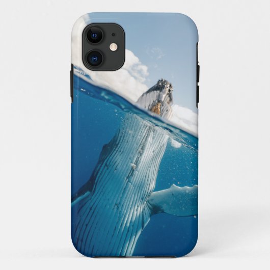 Mooie grote walvis Case-Mate iPhone case (Achterkant)