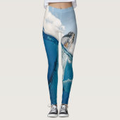 Mooie grote walvis leggings (Voorkant)