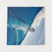 Mooie grote walvis wandkleed (Voorkant (horizontaal))