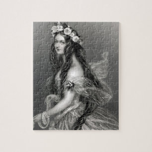 Mooie GYPSY bruidbruiddag foto Legpuzzel