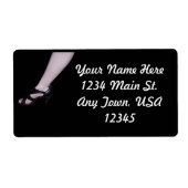 Mooie hakken etiket (Voorkant)