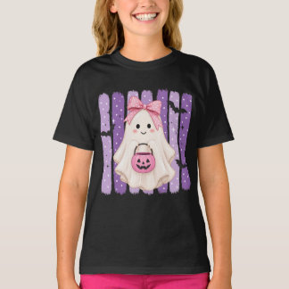 Mooie Halloween Geest Meisjes T-Shirt