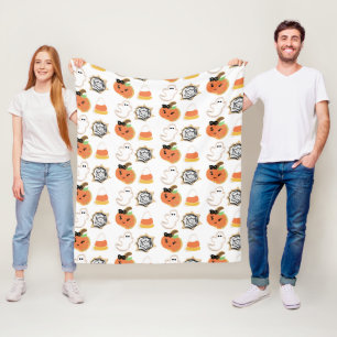 Mooie Halloween-koekjes Fleece Deken