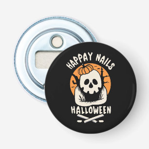Mooie Halloween-nagels maken Button Flesopener