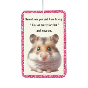 Mooie Hamster Luchtverfrisser