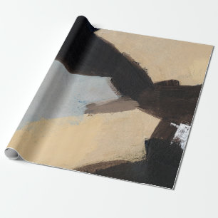 Mooie hand beschilderd minimalistisch. Modern stuk Cadeaupapier