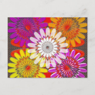 Mooie HAPPY CHAKRA - Zonnebloemen - GIFTS Briefkaart