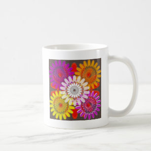 Mooie HAPPY CHAKRA - Zonnebloemen - GIFTS Koffiemok