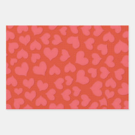 MOOIE HARTEN INPAKPAPIER VEL