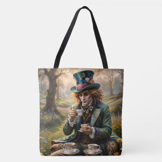 Mooie Hatter kunst Draagtas (Voorkant)
