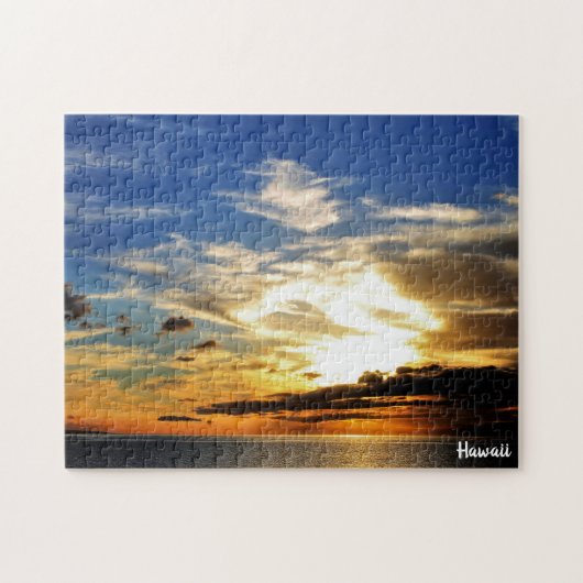 Mooie Hawaiian Sunset Legpuzzel (Horizontaal)