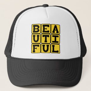 Mooie, heel prachtige trucker pet