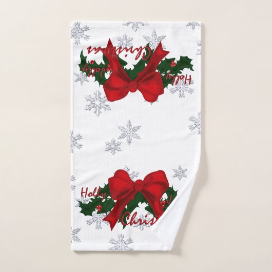 Mooie heilige Kerstmis Handdoek (Handdoek)