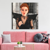 Mooie Heks Canvas Afdruk (Insitu (Woonkamer))