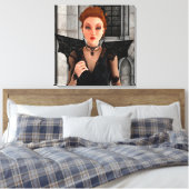 Mooie Heks Canvas Afdruk (Insitu (Slaapkamer))