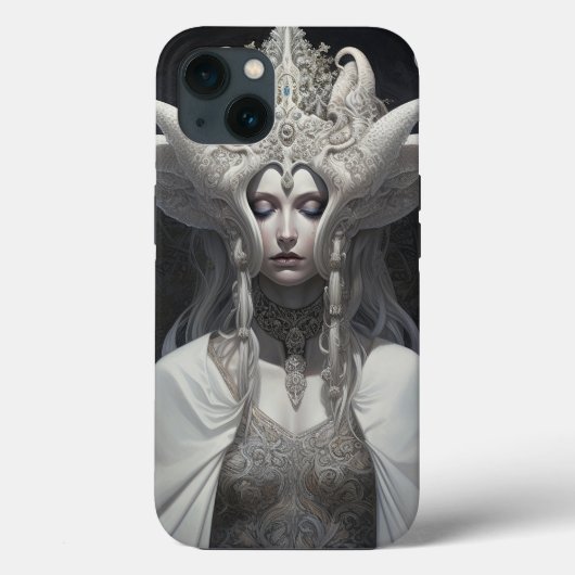 Mooie heks demon koningin fantasy kunst Case-Mate iPhone case (Achterkant)