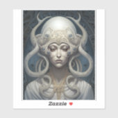 Mooie heks demon koningin fantasy kunst sticker (Vel)