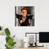 Mooie Heks Poster (Thuiskantoor)