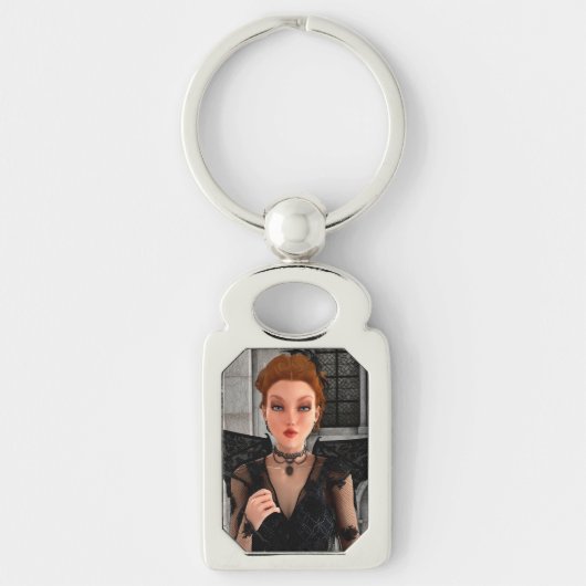 Mooie heks sleutelhanger (Voorkant)