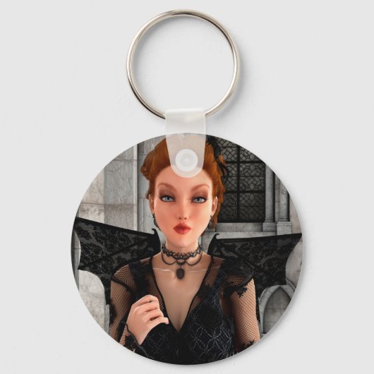 Mooie Heks Sleutelhanger (Voorkant)
