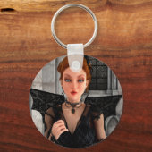 Mooie Heks Sleutelhanger (Voorkant)