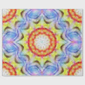 Mooie, heldere Tegel zon Cadeaupapier (Vlak)