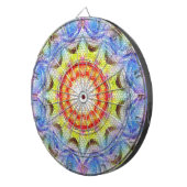 Mooie, heldere Tegel zon Dartbord (Voorkant Rechts)