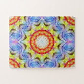 Mooie, heldere Tegel zon Legpuzzel (Horizontaal)