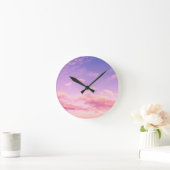 Mooie hemel ronde klok (Huis)