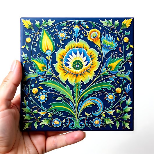 💙 mooie hemelse harmonie Iznik Tegeltje