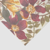 Mooie herfst bloemenweefsel papier (Detail)