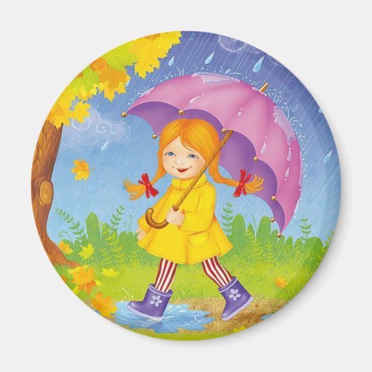 Mooie herfst magneet (Voorkant)