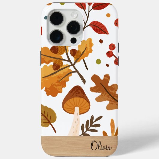 Mooie herfst Themed iPhone Case (Achterkant)